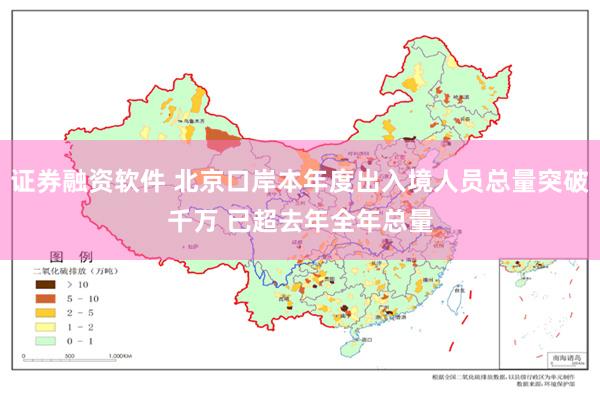 证券融资软件 北京口岸本年度出入境人员总量突破千万 已超去年全年总量