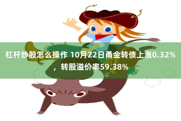 杠杆炒股怎么操作 10月22日甬金转债上涨0.32%，转股溢价率59.38%