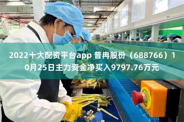 2022十大配资平台app 普冉股份（688766）10月25日主力资金净买入9797.76万元